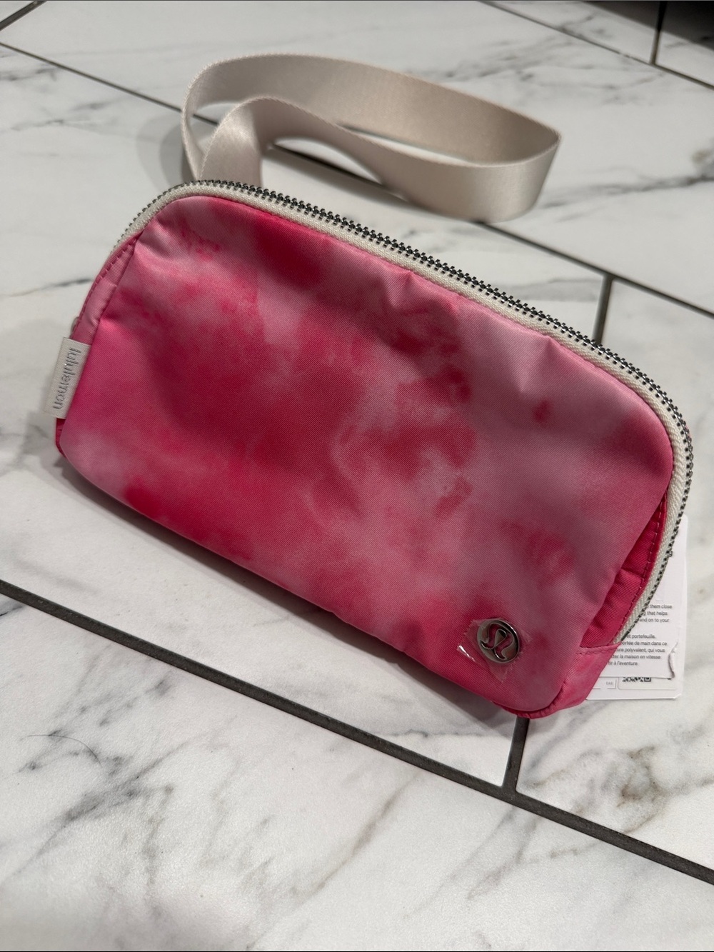 lululemon athletica Pink Tie-Dye Crossbody
